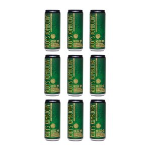 Kombucha de matcha y maracuyá